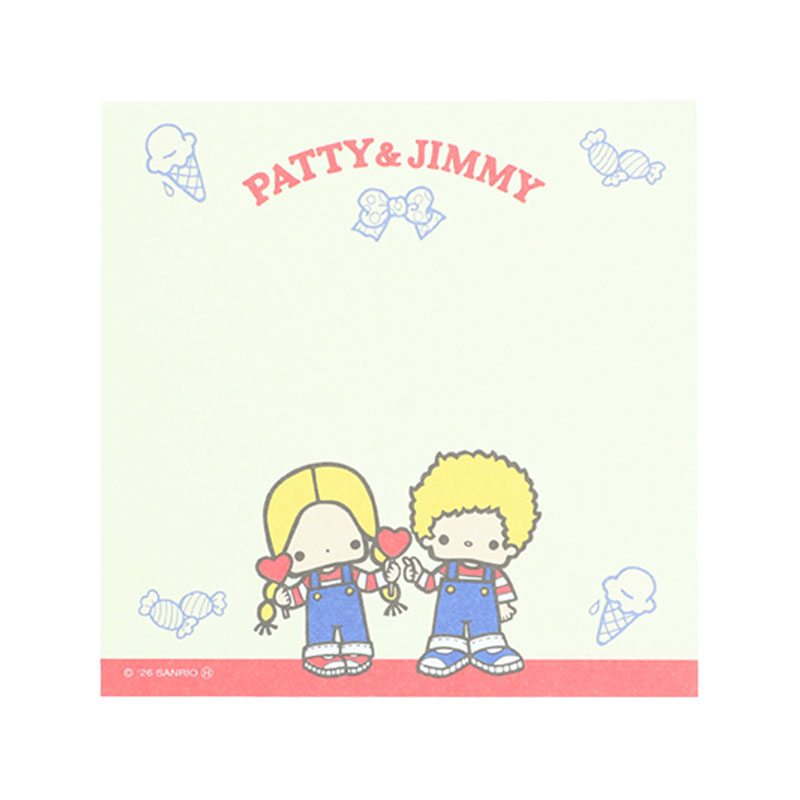パティ＆ジミー スクエアメモ（レトロ）