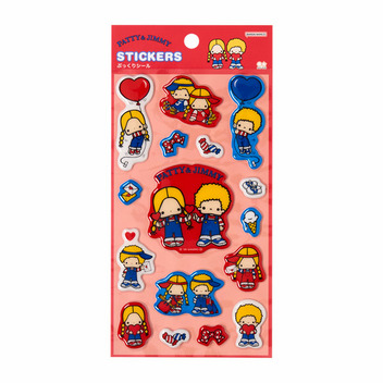 パティ＆ジミー ぷっくりシール（レトロ）