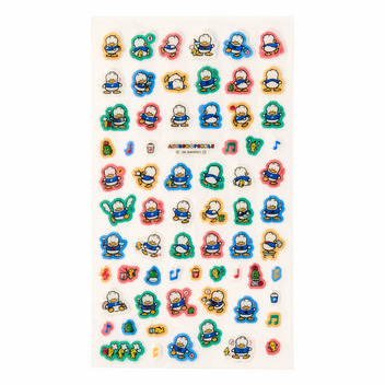 あひるのペックル ミニミニデコシール（レトロ）