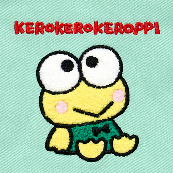 けろけろけろっぴ サガラ刺繍巾着（レトロ）