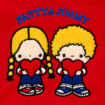 パティ＆ジミー サガラ刺繍巾着（レトロ）