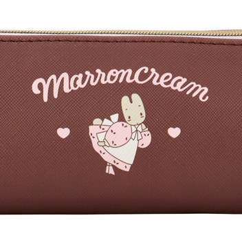 マロンクリーム スリムペンケース（レトロ）