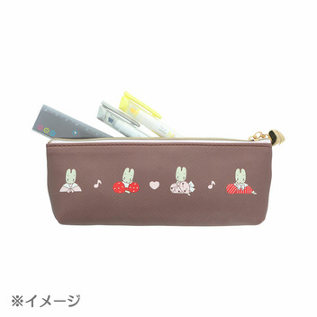 マロンクリーム スリムペンケース（レトロ）