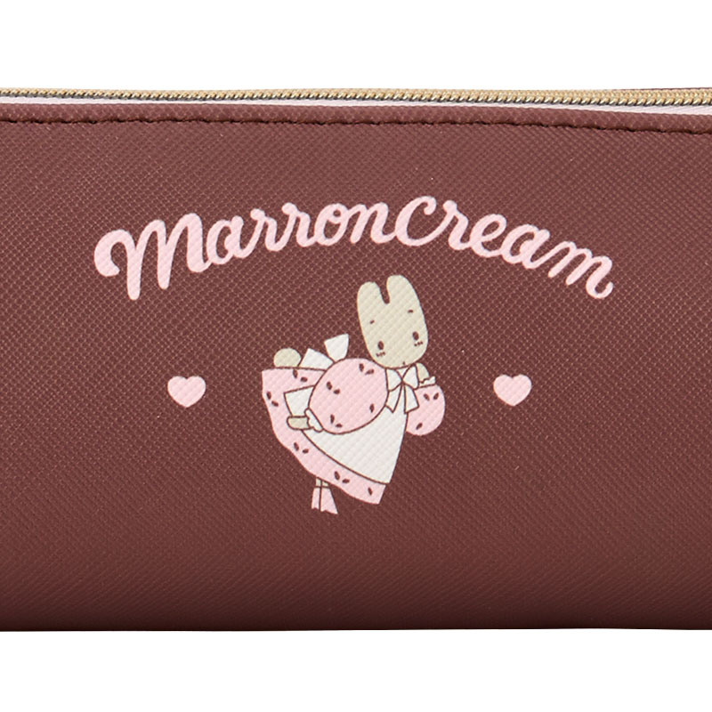 マロンクリーム スリムペンケース（レトロ）
