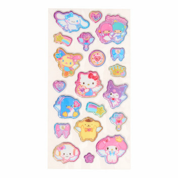 サンリオキャラクターズ キラキラマシュマロシール