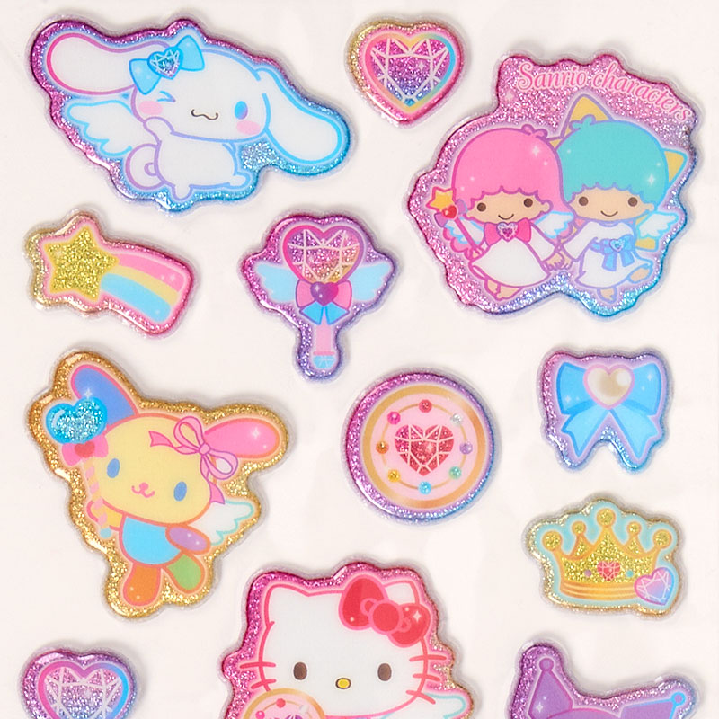 サンリオキャラクターズ キラキラマシュマロシール