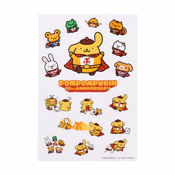 ポムポムプリン ポムポムプリン30周年 ポムポムヒーローマスコット