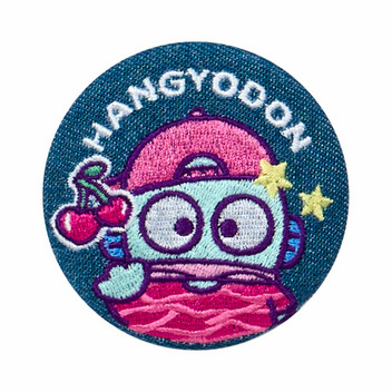 サンリオキャラクターズ シークレットデニム刺繍缶バッジ