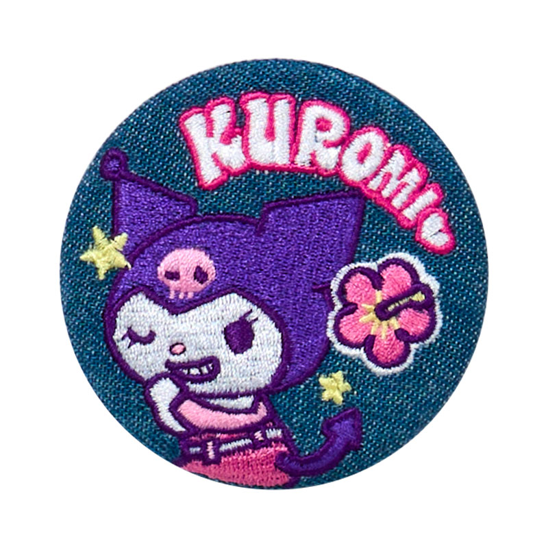 サンリオキャラクターズ シークレットデニム刺繍缶バッジ