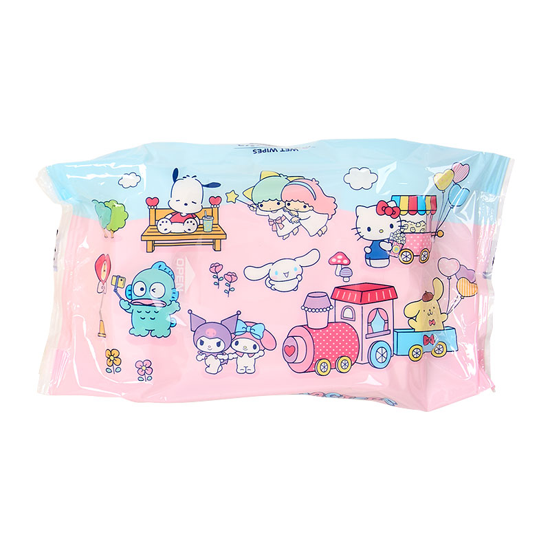 ポムポムプリン ケース入りウェットティシュ