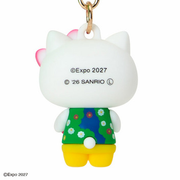 ハローキティ EXPO2027【サンリオキャラクターズ】トゥンクトゥンク 立体キーホルダー