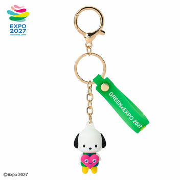 ポチャッコ EXPO2027【サンリオキャラクターズ】トゥンクトゥンク 立体キーホルダー