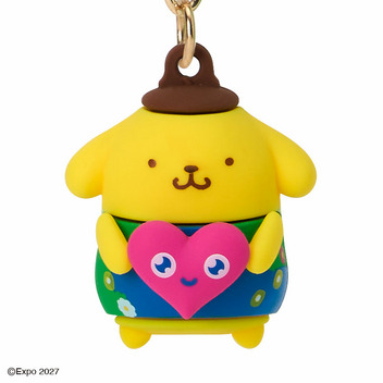 ポムポムプリン EXPO2027【サンリオキャラクターズ】トゥンクトゥンク 立体キーホルダー