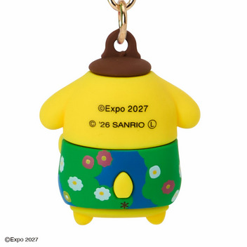 ポムポムプリン EXPO2027【サンリオキャラクターズ】トゥンクトゥンク 立体キーホルダー