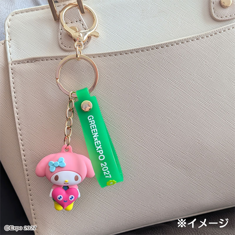 マイメロディ EXPO2027【サンリオキャラクターズ】トゥンクトゥンク 立体キーホルダー