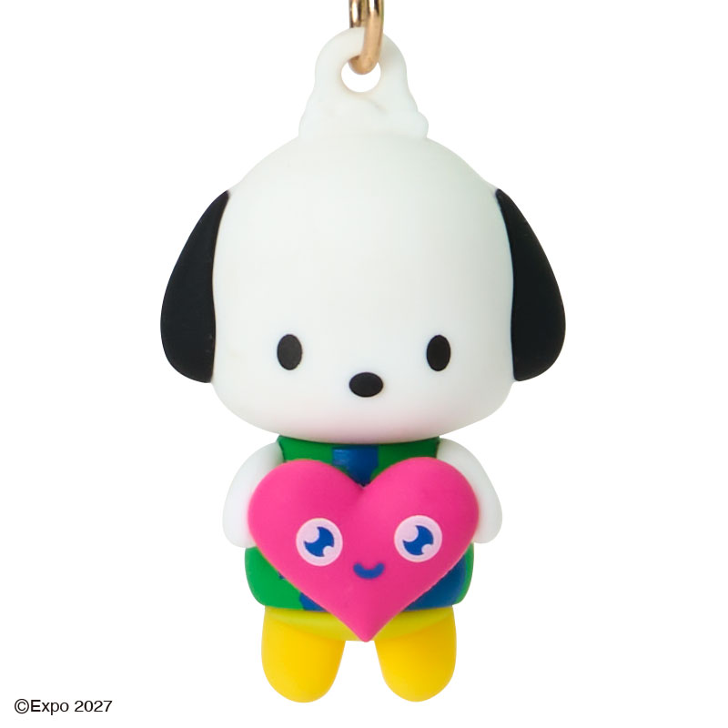 ポチャッコ EXPO2027【サンリオキャラクターズ】トゥンクトゥンク 立体キーホルダー