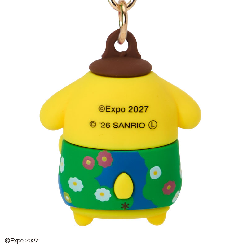 ポムポムプリン EXPO2027【サンリオキャラクターズ】トゥンクトゥンク 立体キーホルダー