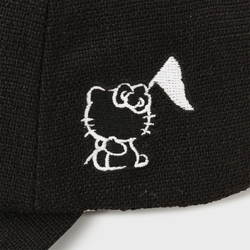 ハローキティ 刺繍入りツイードキャップ