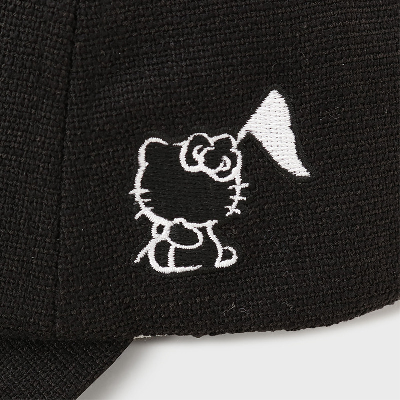 ハローキティ 刺繍入りツイードキャップ