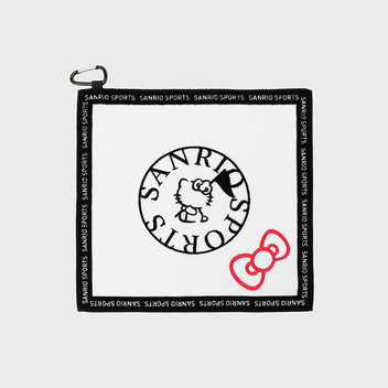 ハローキティ リボン刺繍ハンドタオル