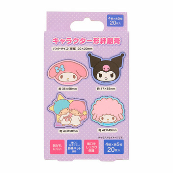 サンリオキャラクターズ キャラクター形絆創膏