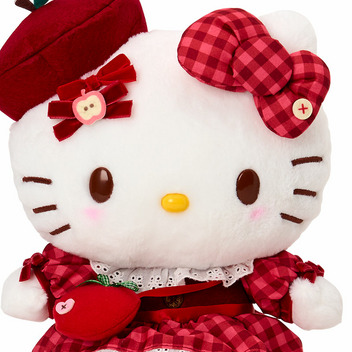 ハローキティ ぬいぐるみ（秋めくりんご）