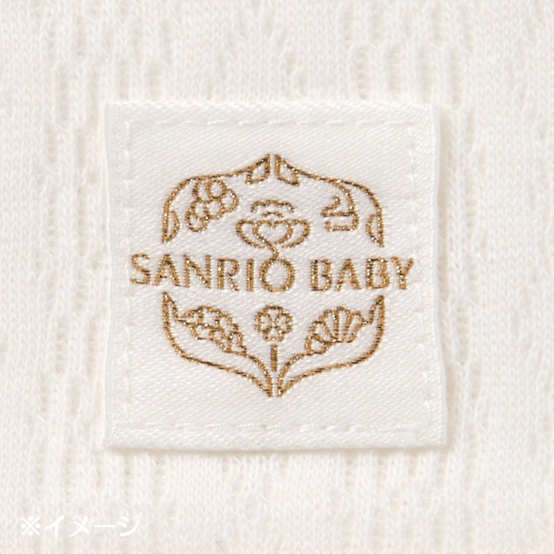 ハローキティ レールメッシュ短肌着（50-60cm）（Sanrio Baby）