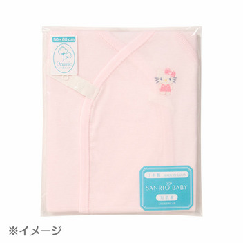 ポムポムプリン フライス短肌着（50-60cm）（Sanrio Baby）