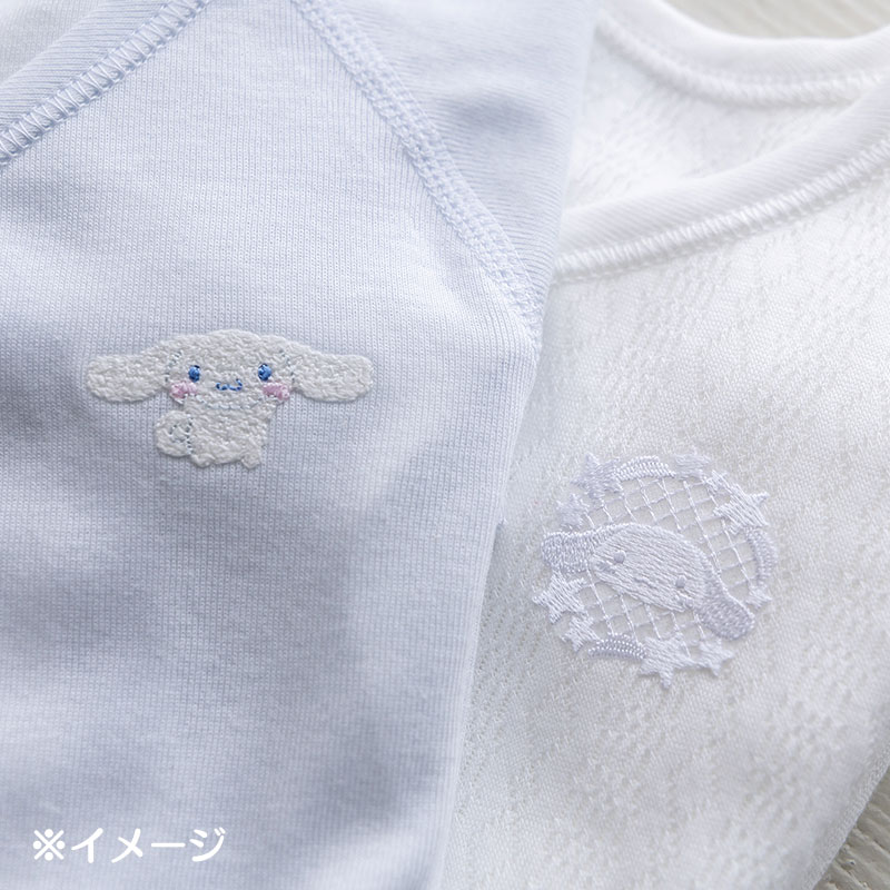 シナモロール フライス短肌着（50-60cm）（Sanrio Baby）