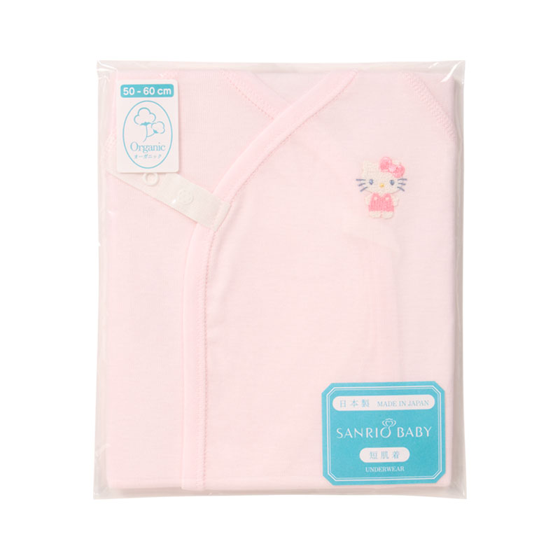 ハローキティ フライス短肌着（50-60cm）（Sanrio Baby）