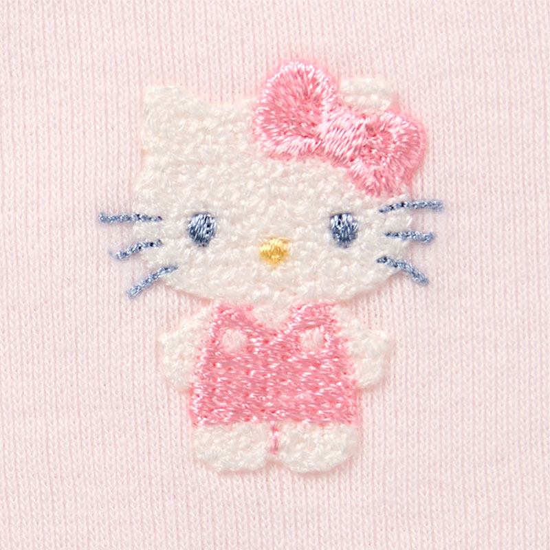 ハローキティ フライス短肌着（50-60cm）（Sanrio Baby）