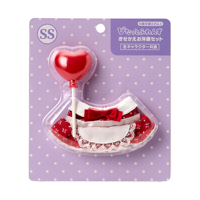  きせかえお洋服セットSS ワンピース チェリー（ぴたっとふれんず）