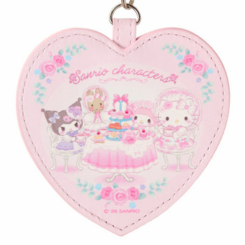 サンリオキャラクターズ リップケース＆ミラー（メルヘンパーティ）