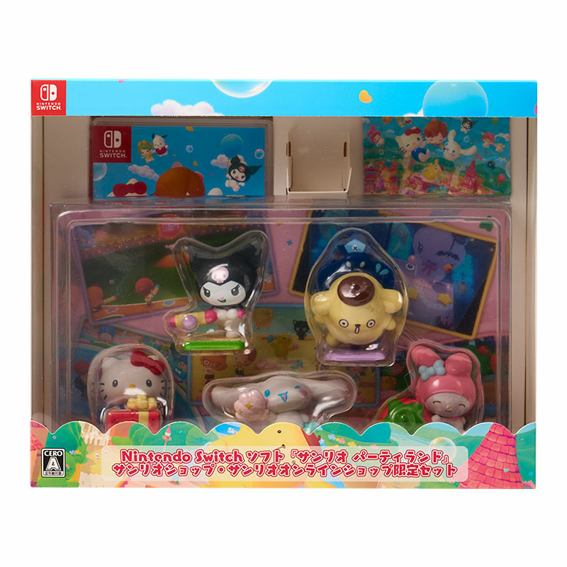 サンリオキャラクターズ 【予約】Nintendo Switchソフト「サンリオ パーティランド」サンリオショップ・サンリオオンラインショップ限定セット