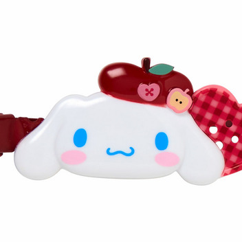 シナモロール 前髪クリップ（秋めくりんご）