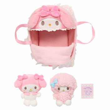 マイメロディ&マイスウィートピアノ ぬいぐるみおせわセット