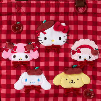 サンリオキャラクターズ 手提げバッグ（秋めくりんご）