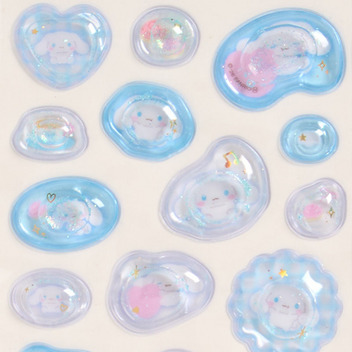 シナモロール ウォーターシールmini（マシュマロポップ）