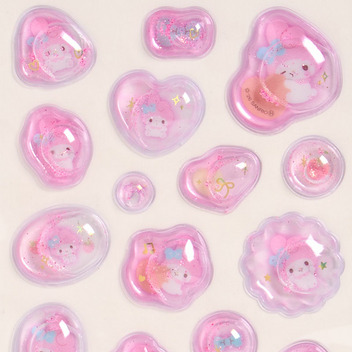 マイメロディ ウォーターシールmini（マシュマロポップ）