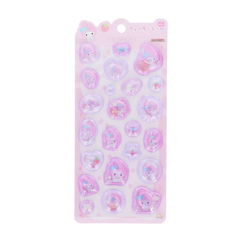 マイメロディ ウォーターシールmini（マシュマロポップ）