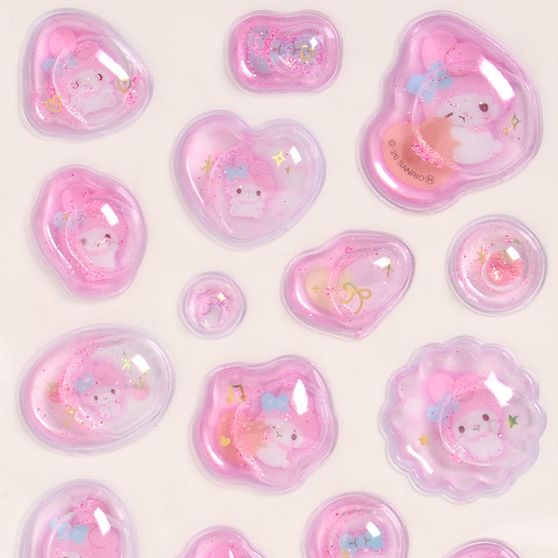 マイメロディ ウォーターシールmini（マシュマロポップ）