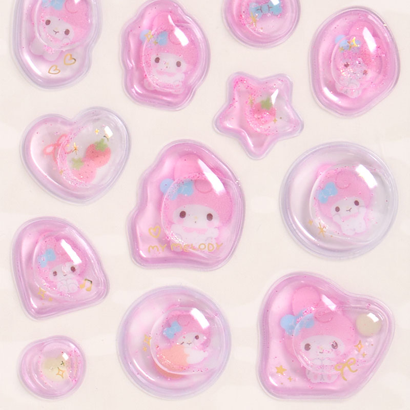 マイメロディ ウォーターシールmini（マシュマロポップ）