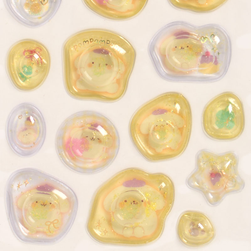 ポムポムプリン ウォーターシールmini（マシュマロポップ）