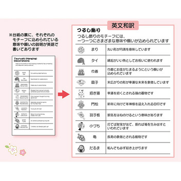 グリーティングカード 多目的　つるし飾り
