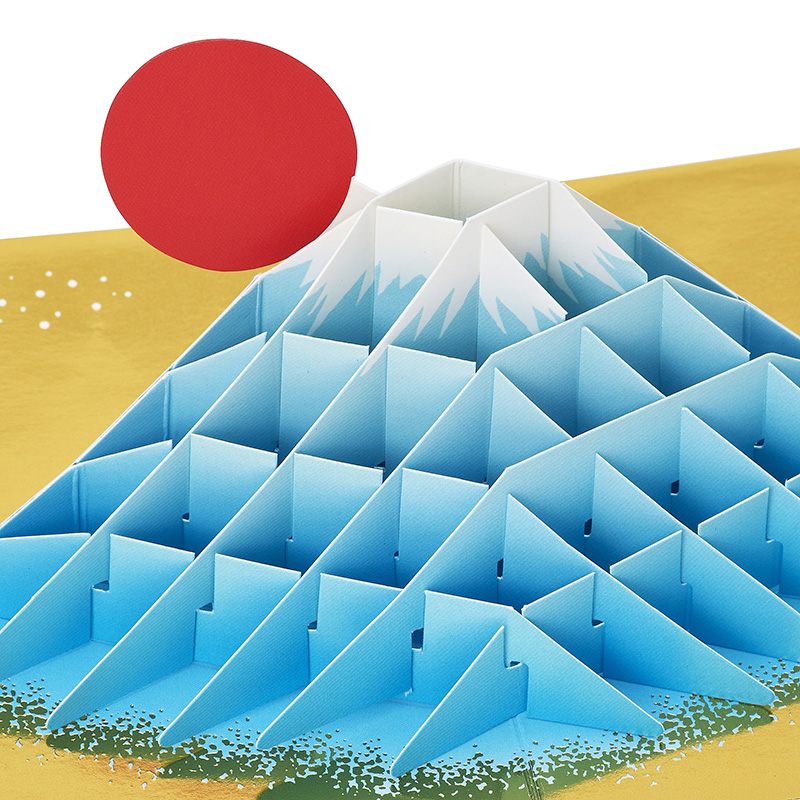グリーティングカード 多目的　富士山