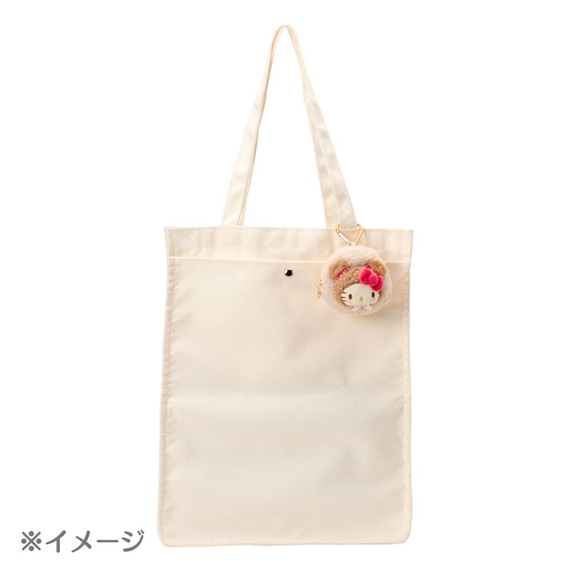 ハローキティ カラビナ付きミニポーチ（クッキーもこもこベア）