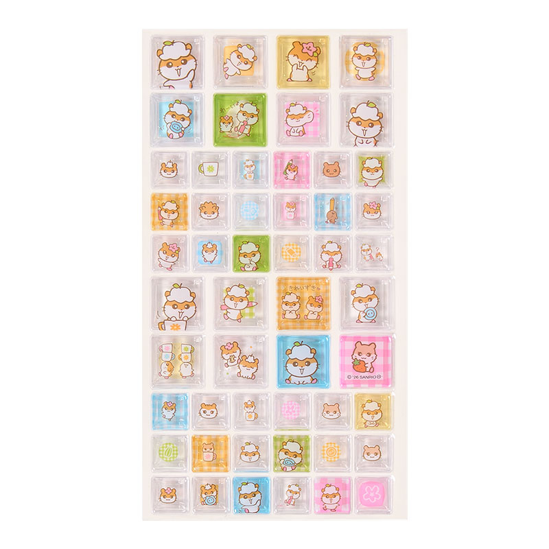 コロコロクリリン きらりんキューブシール