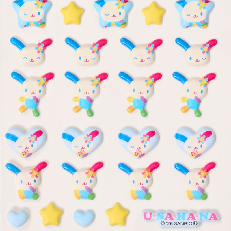 ウサハナ ぷちましゅまろシール