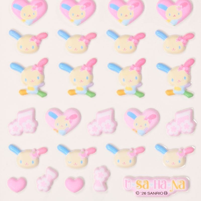 ウサハナ ぷちましゅまろシール