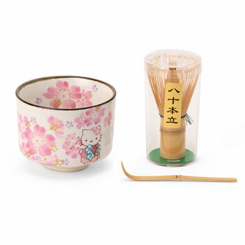 ハローキティ 抹茶碗セット